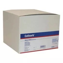 CUTISORB Absorberende puder, usterile, 10x10 cm, 100 stk