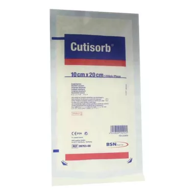CUTISORB Sugekompresser sterile 10x20 cm, 1 stk