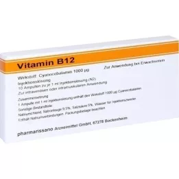 VITAMIN B12 RÖWO 1.000 μg ampuller, 10X1 ml