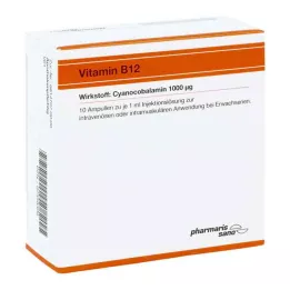 VITAMIN B12 RÖWO 1.000 μg ampuller, 10X1 ml