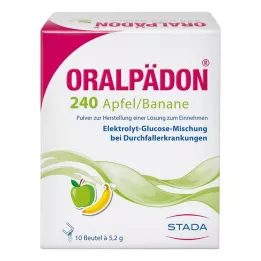 ORALPÄDON 240 Apple Banana Powder, 10 stk