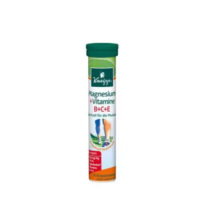 KNEIPP Magnesium+Vitaminer brusetabletter, 20 kapsler
