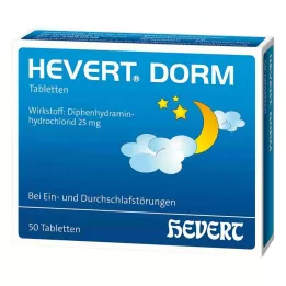 HEVERT DORM Tabletter, 50 stk