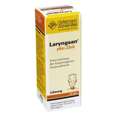 LARYNGSAN Plus zinkopløsning, 20 ml