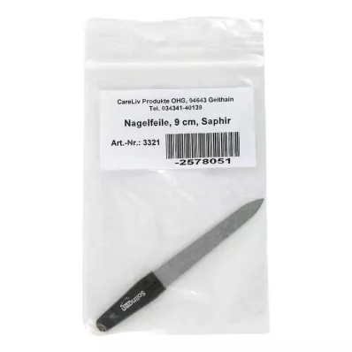NAGELFEILE Safir 9 cm, 1 stk NAGELFEILE Safir 9 cm, 1 stk
