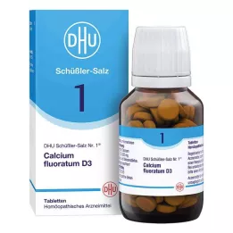 BIOCHEMIE DHU 1 Calcium fluoratum D 3 tabletter, 200 kapsler