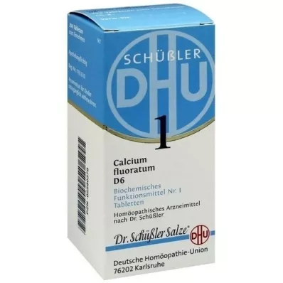 BIOCHEMIE DHU 1 Calcium fluoratum D 6 tabletter, 200 stk