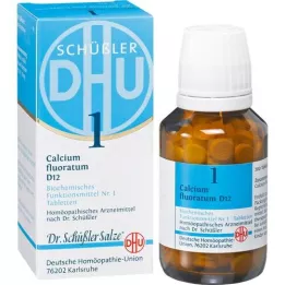 BIOCHEMIE DHU 1 Calcium fluoratum D 12 tabletter, 200 stk