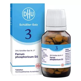 BIOCHEMIE DHU 3 Ferrum phosphoricum D 3 tabletter, 200 kapsler