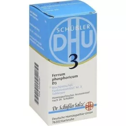 BIOCHEMIE DHU 3 Ferrum phosphoricum D 3 tabletter, 200 kapsler