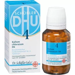 BIOCHEMIE DHU 4 Kalium chloratum D 6 tabletter, 200 stk