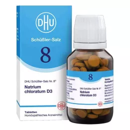 BIOCHEMIE DHU 8 Natriumchloratum D 3 tabletter, 200 stk