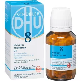 BIOCHEMIE DHU 8 Natriumchloratum D 6 tabletter, 200 stk