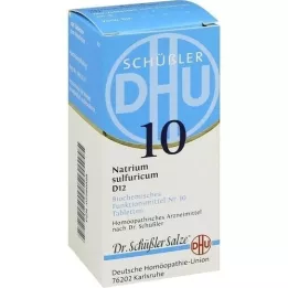 BIOCHEMIE DHU 10 Natrium sulfuricum D 12 tabletter, 200 stk