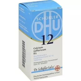 BIOCHEMIE DHU 12 Calcium sulphuricum D 3 tabletter, 200 kapsler