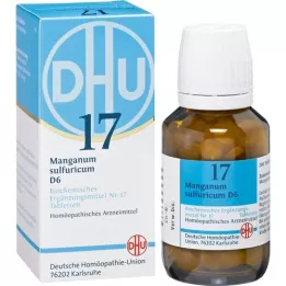BIOCHEMIE DHU 17 Manganum sulphuricum D 6 tabletter, 200 kapsler