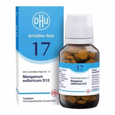 BIOCHEMIE DHU 17 Manganum sulfuricum D 12 tabletter, 200 stk