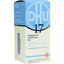 BIOCHEMIE DHU 17 Manganum sulfuricum D 12 tabletter, 200 stk