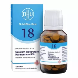 BIOCHEMIE DHU 18 Calcium sulphuratum D 6 Tabletter, 200 Kapsler