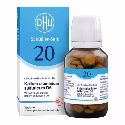 BIOCHEMIE DHU 20 Kalium alum.sulphur.D 6 Tabletter, 200 stk