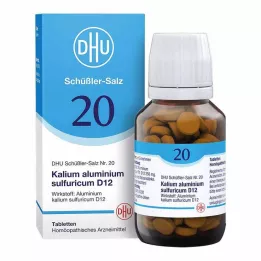BIOCHEMIE DHU 20 Kalium alum.sulfur.D 12 tabletter, 200 stk