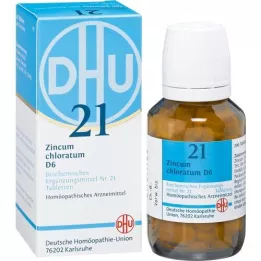 BIOCHEMIE DHU 21 Zincum chloratum D 6 Tabletter, 200 Kapsler