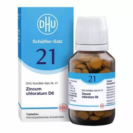 BIOCHEMIE DHU 21 Zincum chloratum D 6 Tabletter, 200 Kapsler