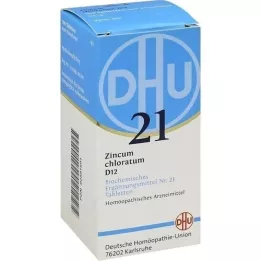 BIOCHEMIE DHU 21 Zincum chloratum D 12 tabletter, 200 kapsler