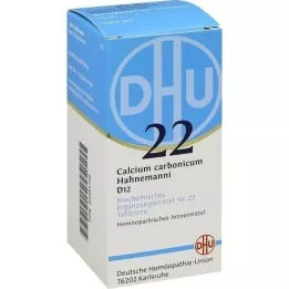 BIOCHEMIE DHU 22 Calcium carbonicum D 12 Tabletter, 200 Kapsler