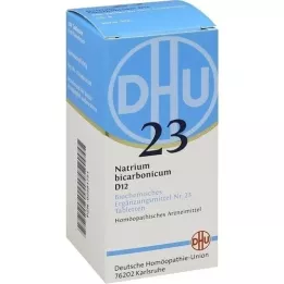 BIOCHEMIE DHU 23 Natrum bicarbonicum D 12 tabletter, 200 stk