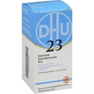 BIOCHEMIE DHU 23 Natrum bicarbonicum D 12 tabletter, 200 stk