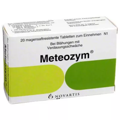 METEOZYM Filmovertrukne tabletter, 20 stk
