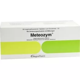 METEOZYM Filmovertrukne tabletter, 50 stk