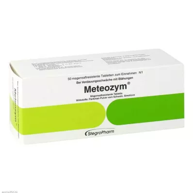 METEOZYM Filmovertrukne tabletter, 50 stk