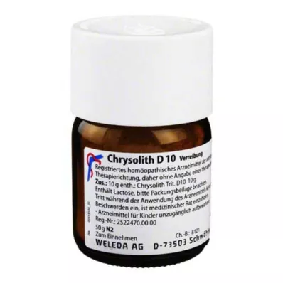 CHRYSOLITH D 10 Trituration, 50 g
