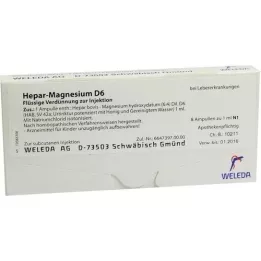HEPAR MAGNESIUM D 6 ampuller, 8X1 ml