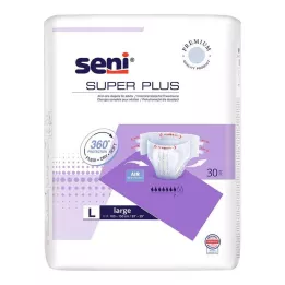 SUPER SENI Plus inkontinensbukser nat f.E. str. 3 L, 30 stk