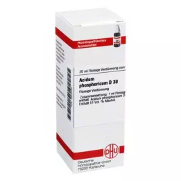 ACIDUM PHOSPHORICUM D 30 fortynding, 20 ml