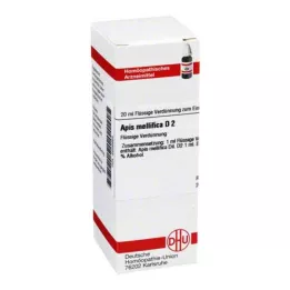 APIS MELLIFICA D 2 fortynding, 20 ml