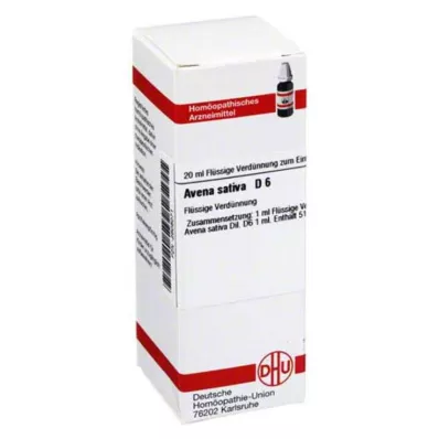AVENA SATIVA D 6 fortynding, 20 ml