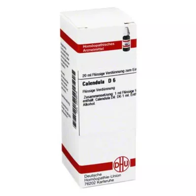 CALENDULA D 6 fortynding, 20 ml