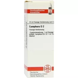 CAMPHORA D 2 fortynding, 20 ml