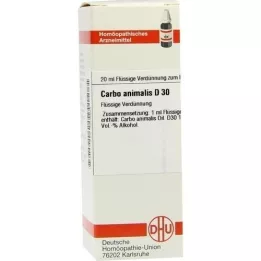 CARBO ANIMALIS D 30 fortynding, 20 ml