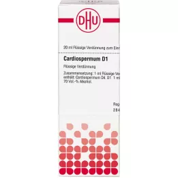 CARDIOSPERMUM D 1 fortynding, 20 ml