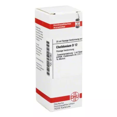 CHELIDONIUM D 12 fortynding, 20 ml