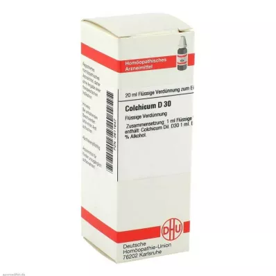 COLCHICUM D 30 fortynding, 20 ml