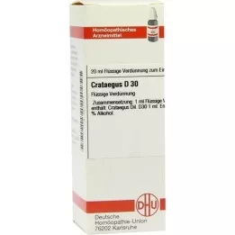 CRATAEGUS D 30 fortynding, 20 ml