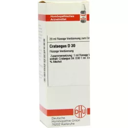 CRATAEGUS D 30 fortynding, 20 ml