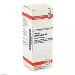 FERRUM METALLICUM D 30 fortynding, 20 ml