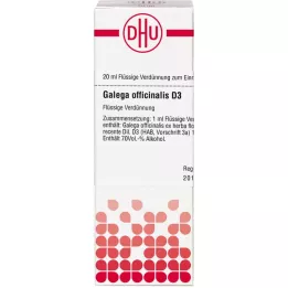 GALEGA officinalis D 3 fortynding, 20 ml